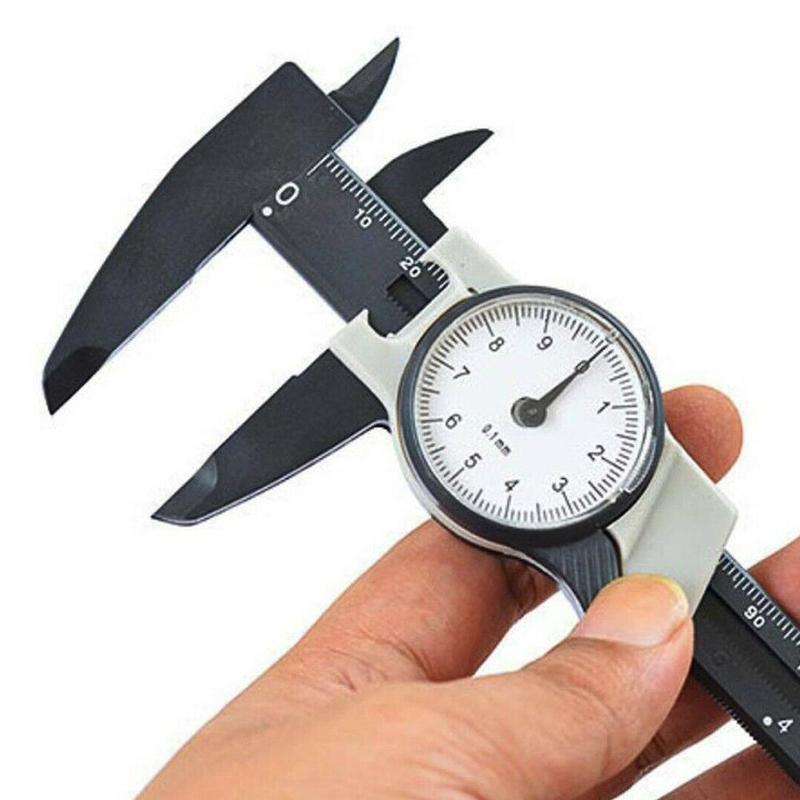 digitale nonio calibro 150 millimetri 6 pollici LCD Schermo in Fibra di Carbonio di Plastica Micrometro 0.1 millimetri Pinze Digitali