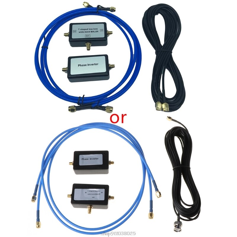 YouLoop-antena magnética portátil, BALUN Loop pasivo en forma de T, HF y VHF D24 20,