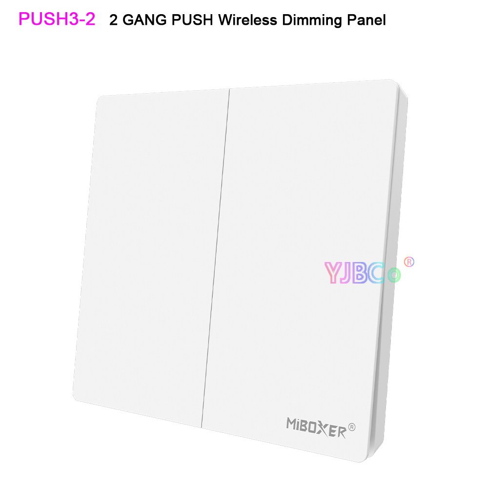MiBoxer 2,4G Dimmpanel Fernbedienung einfarbiger Schalter schwach Helligkeitsregler K4 K1 k2 K2S K3 K3S Y1 B1 B5 U1 drücken3 drücken3-2: Rosa