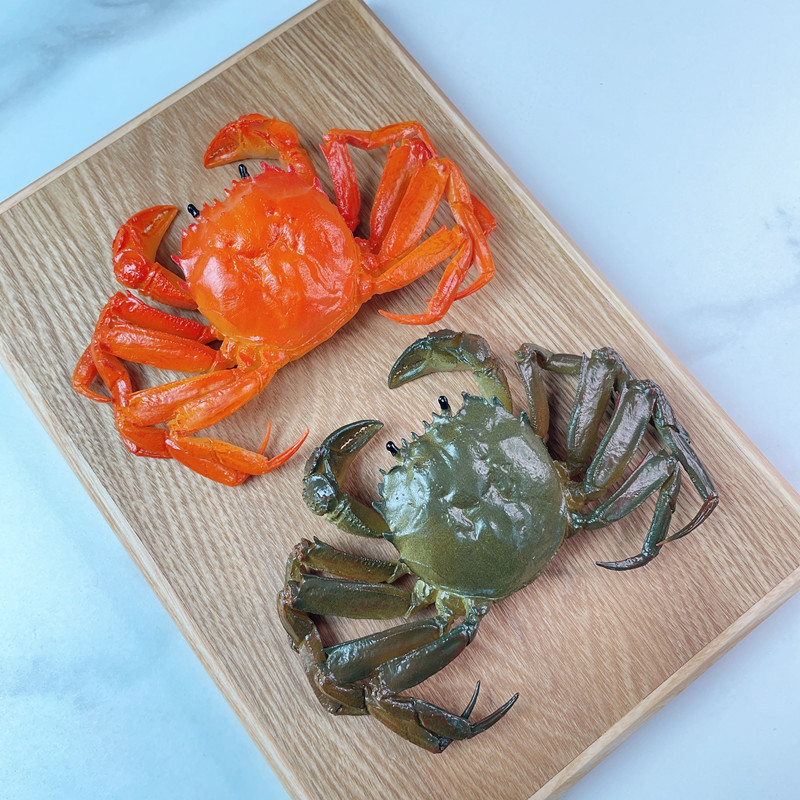 Simulation Hairy Crab Model Male Crab Female Crab Crab Model Hairy Crab Mold Props Simulation Food