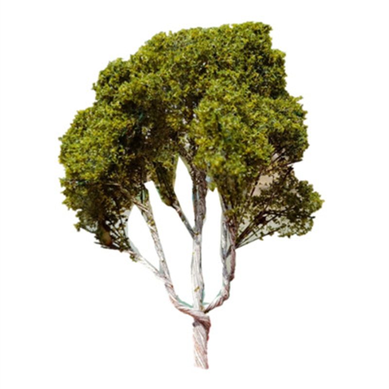 Schaal Architectonisch Model Bomen Railroad Layout Tuin Landschap Landschap Miniaturen Tree Building Kits Speelgoed Voor Kinderen