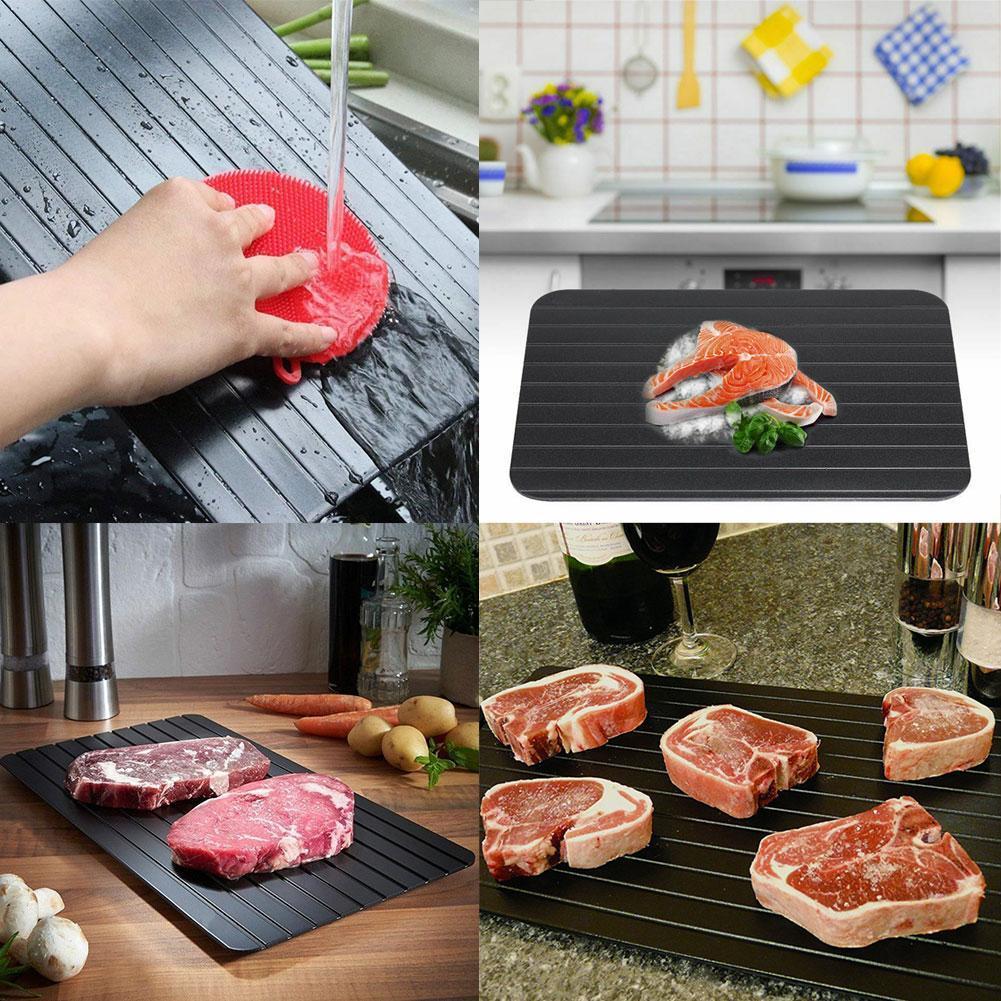 Table Defroster Fast Defrost Tray Fast Thaw Frozen Board Quick Fruit Plate Food Defrosting Defrost Kitchen Defrost Meat Boa V3O9