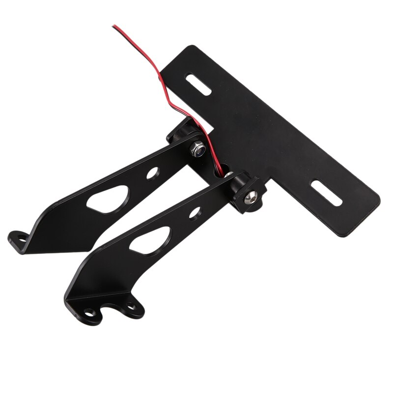 Soporte de placa de matrícula para motocicleta soporte para matrícula luces Led para YAMAHA MT-07 FZ-07 MT 07