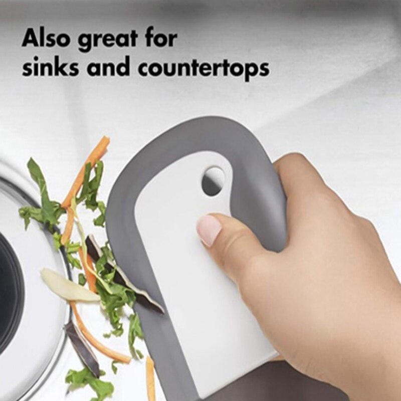 Pratique vaisselle Silicone grattoir vaisselle bol raclette alimentaire huile nettoyage spatule grattoir cuisine vaisselle outil de nettoyage