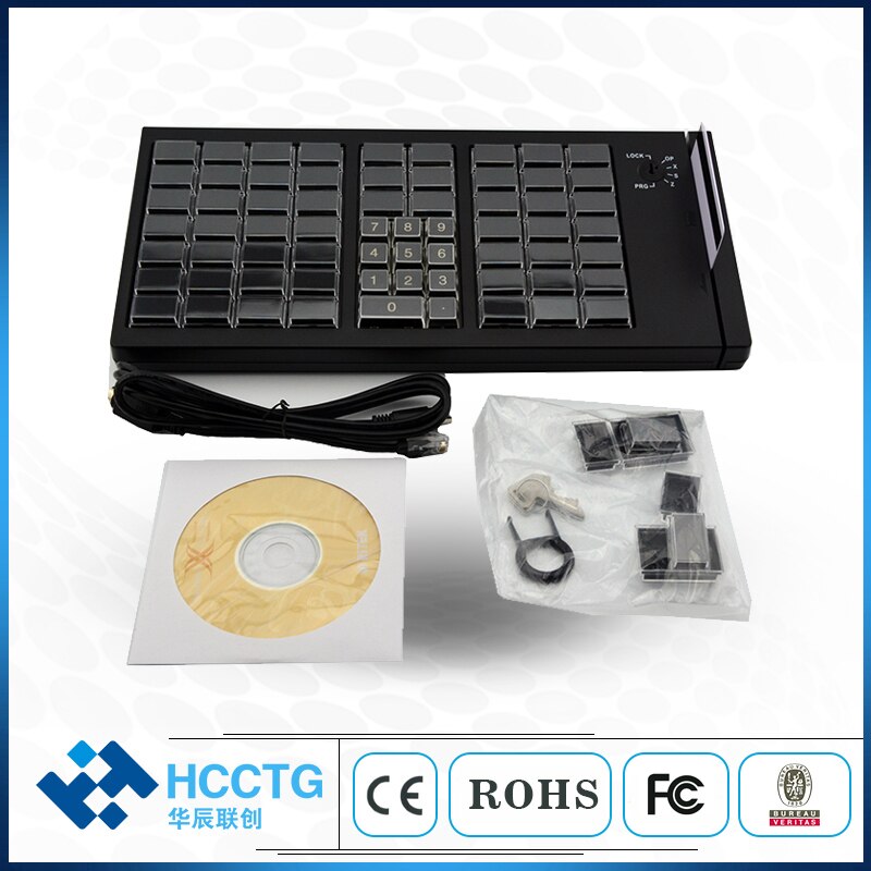 USB programmable keyboard POS Mechanical Keyboard KB66U
