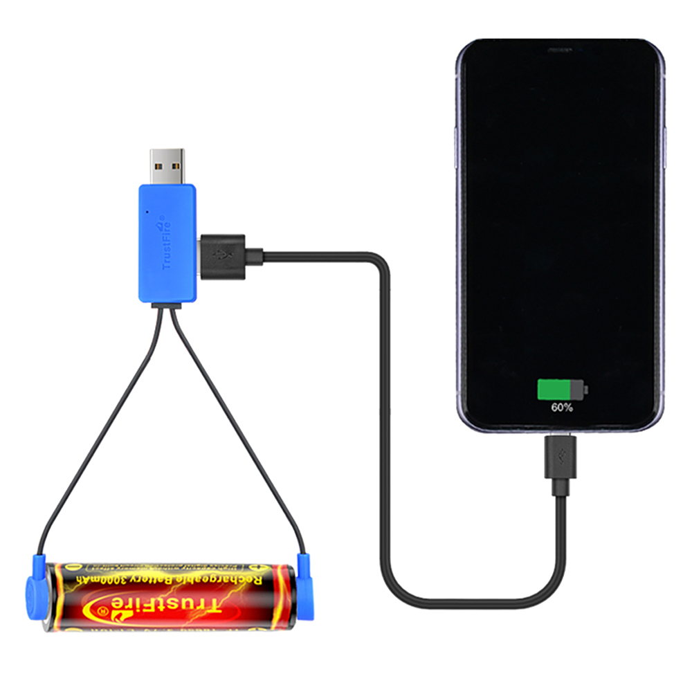 Portable Magnetic Outdoor Battery Charger For Li-ion Batteries Magnetic USB Charger with Charging Discharging Function