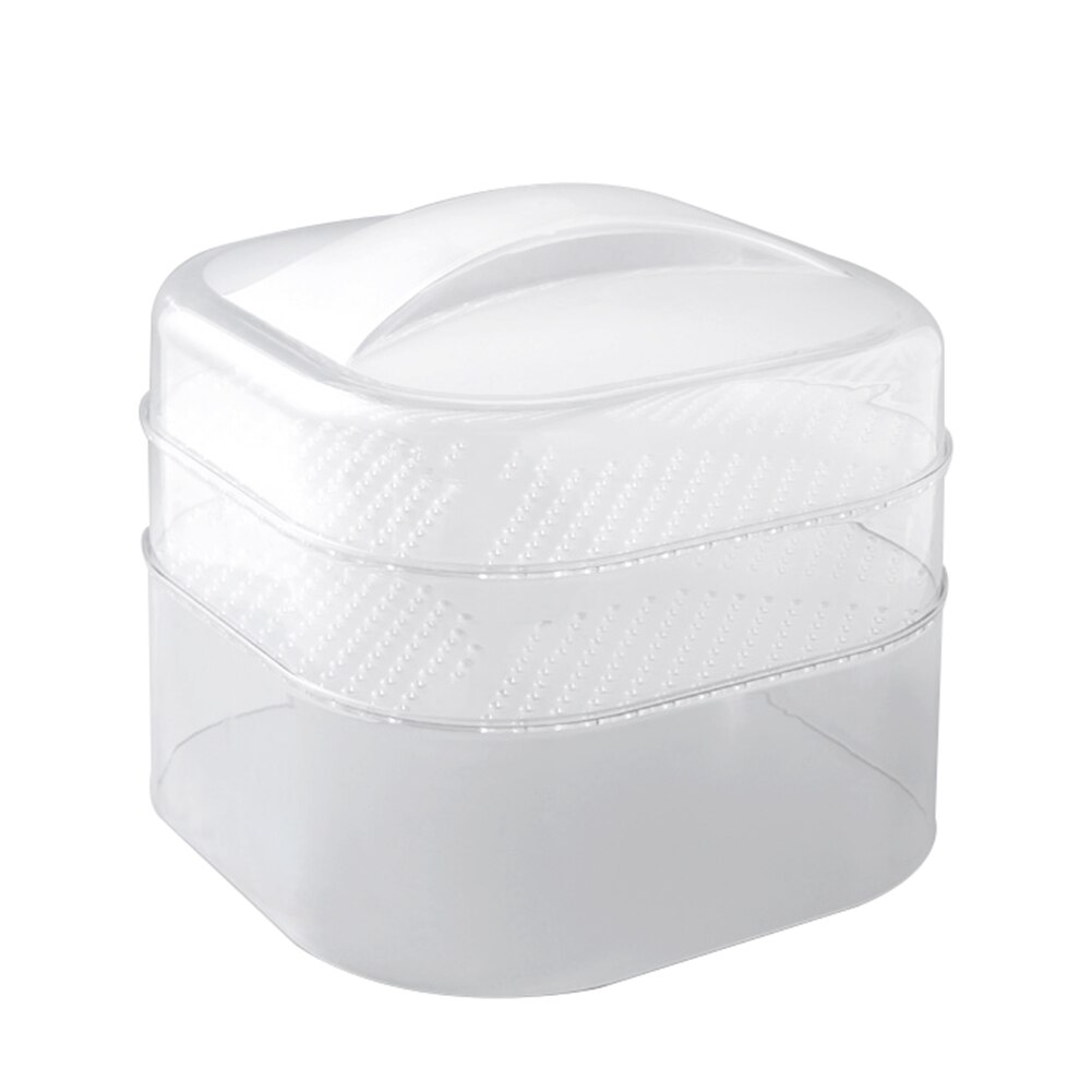Fresh Food Storage Box Insulation Dish Cover Meal Food Cover Thick Dust-Proof Heating Table Warm Rice Cover KSI999: Three Layers