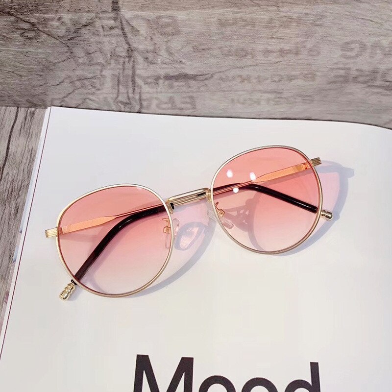 neue Kinder Sonnenbrille Übergroßen Weiblichen Sonnenbrillen für Kinder UV400: Pink