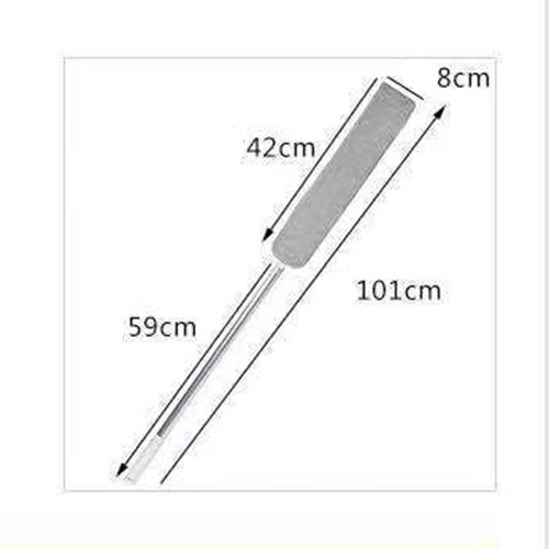 3in1 Corner Cleaning Tool Nook Duster Long Handle Dust Cleaner Floor Brush Easy To Clean Sweeper Car Wash Mop Broom Microfiber