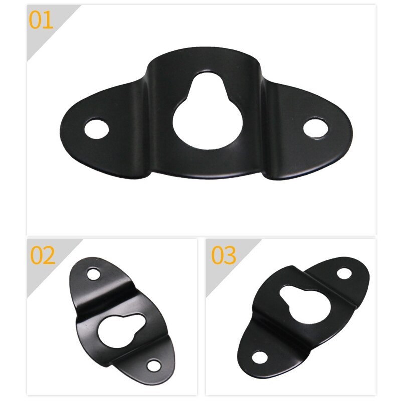 Soporte Universal de montaje en pared para altavoz, abrazadera de techo envolvente, gancho trasero, placa de suspensión para altavoz,