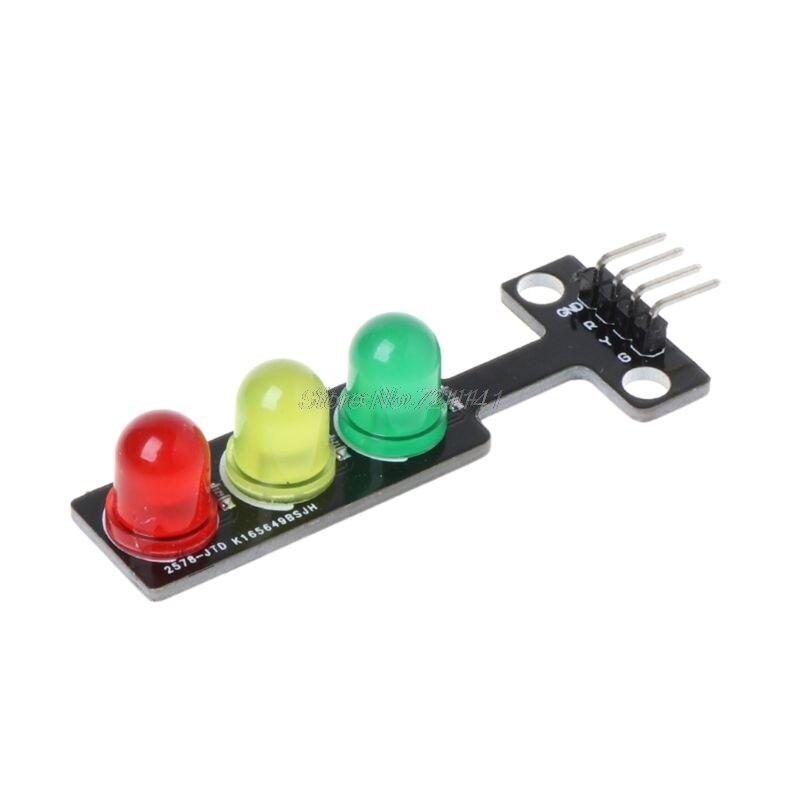 Mini 5V Traffic Light LED Display Module for Red Yellow Green 5mm LED Mini-Traffic Light for Traffic Light System Model
