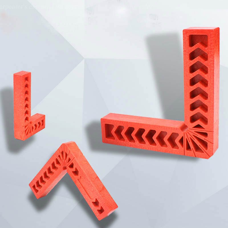Plastic 90 degree right angle ruler woodworking tool auxiliary locator angle holder ist Positioning Tool