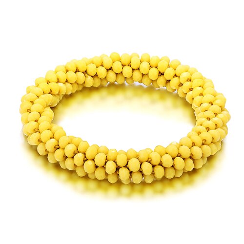 Multicolor Handgemaakte Gehaakte Glas Seed Bead Nepal Boho Armband