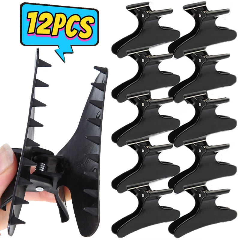 24 Uds. Pinzas para el cabello de salón para mujer, horquillas con estilo, pinzas para el cabello, herramientas de peluquería de Color, accesorios para garras de cola de caballo