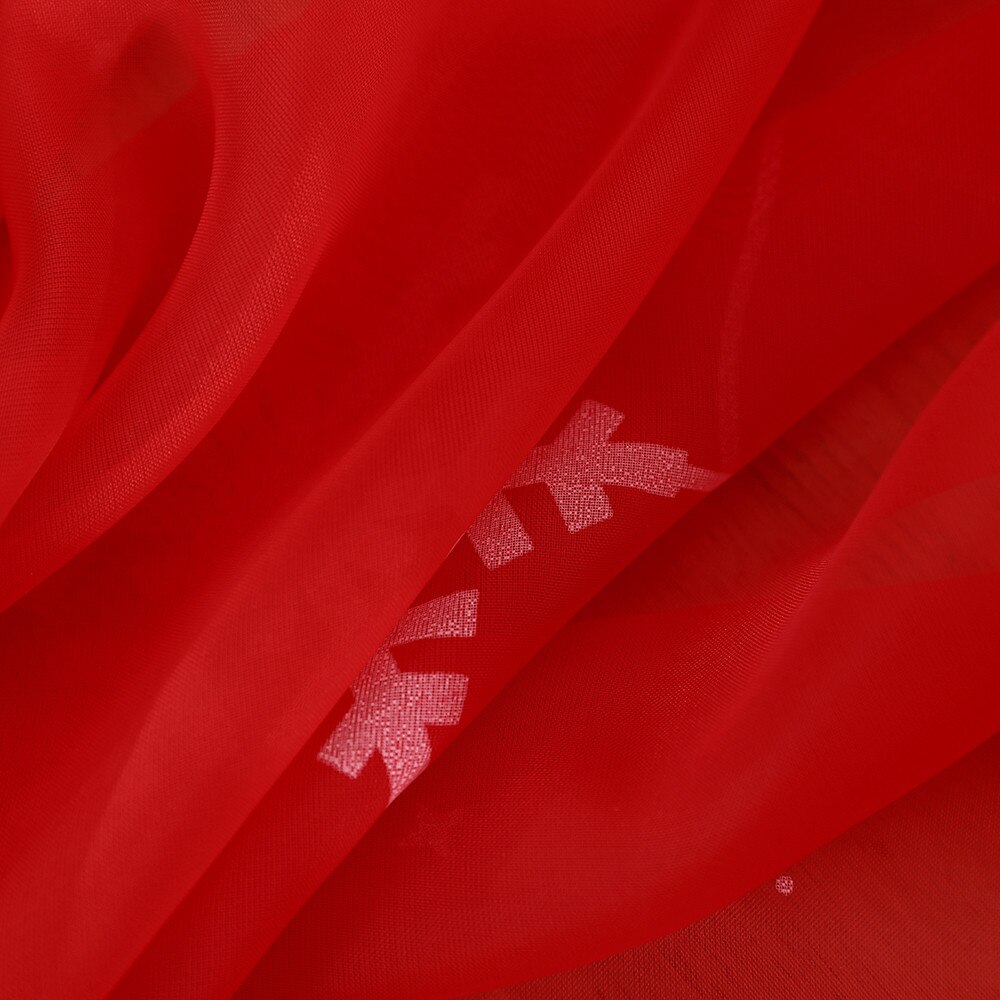 TK1 Luxury Christmas snowflakes Curtains Kitchen Window Living Room Panel Jacquard Fabrics Door Wedding Decoration