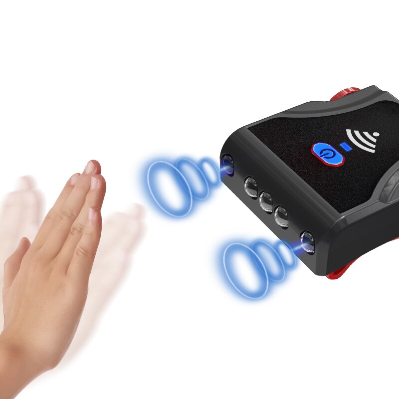 3 LED Sensor Cap Light Headlight Multifunction USB Rechargeable Headlamp Clip On Cap Hat Light Mini Outdoor Camping Flashlight