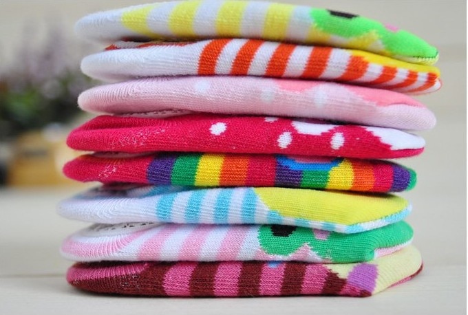 Non-slip Baby Socks Foot Cover Infant Room Floor Newborn Sock Children Girls Socks Bebe Slippers casual Ankle Short Tube Socks