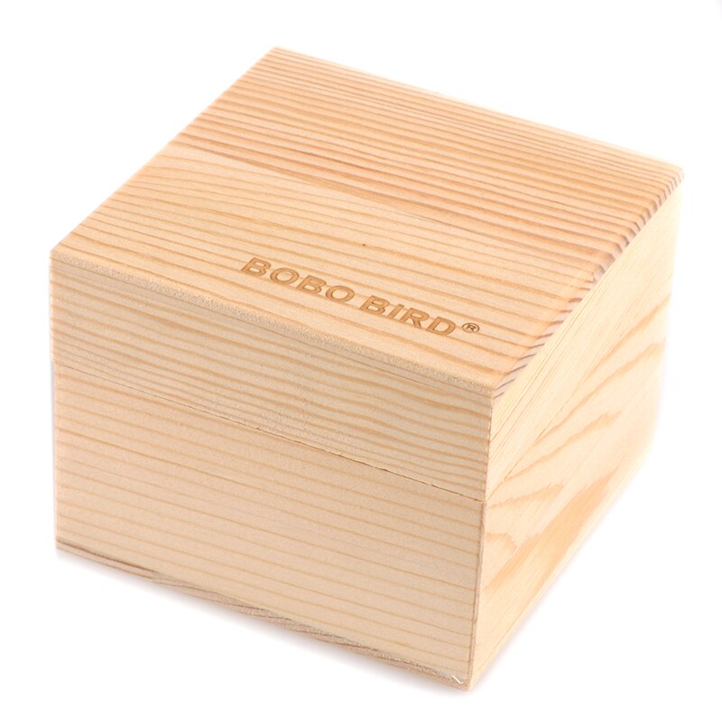 Bobo Vogel Horloges Hout Case Horloges Case Houten Dozen Sieraden Dozen Vierkante Houten Box