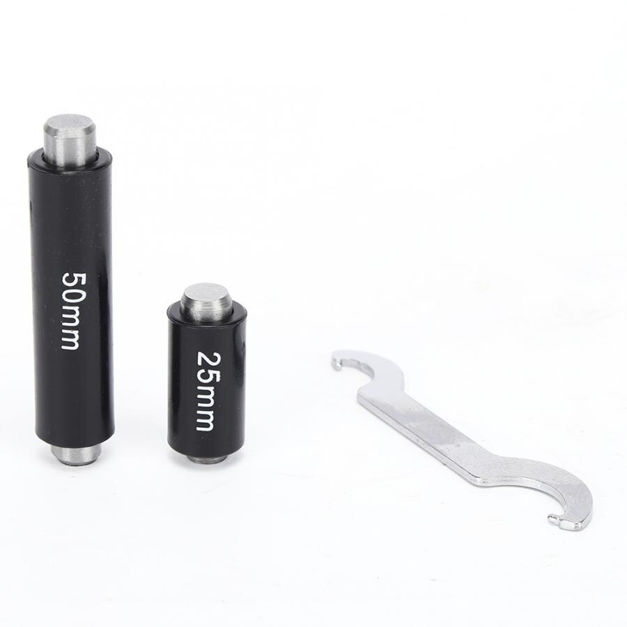 3Pcs Micrometer Bearing Steel High Accuracy Outside Diameter Measurement Tool 0-75mm Digital Micrometer