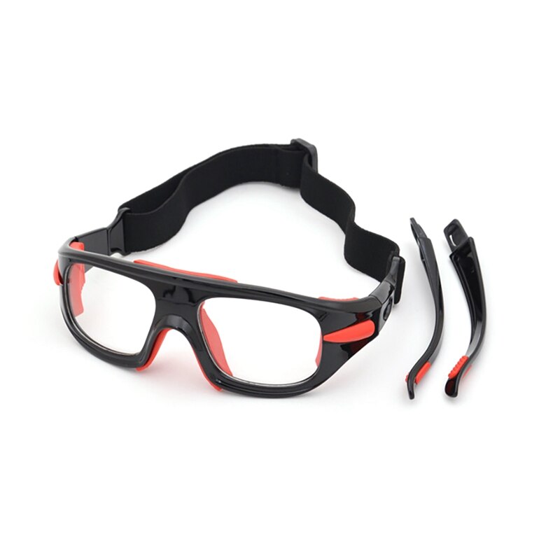 Sports Goggles Frame Adjustable Explosion-proof Windproof Dust-proof Anti-fog Soccer Basketball Safety GogglesZi