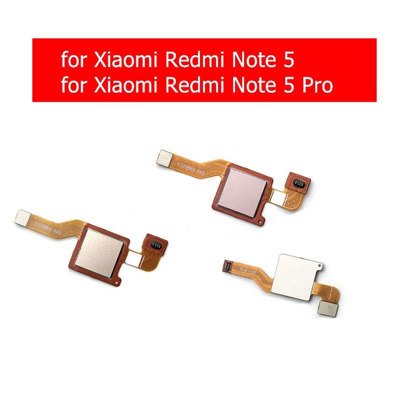 Voor Xiaomi Redmi Note 5/Note 5Pro Vingerafdruk Scanner Home Button Flex Cable Touch Id Sensor Terug Flex Kabel reparatie Onderdelen