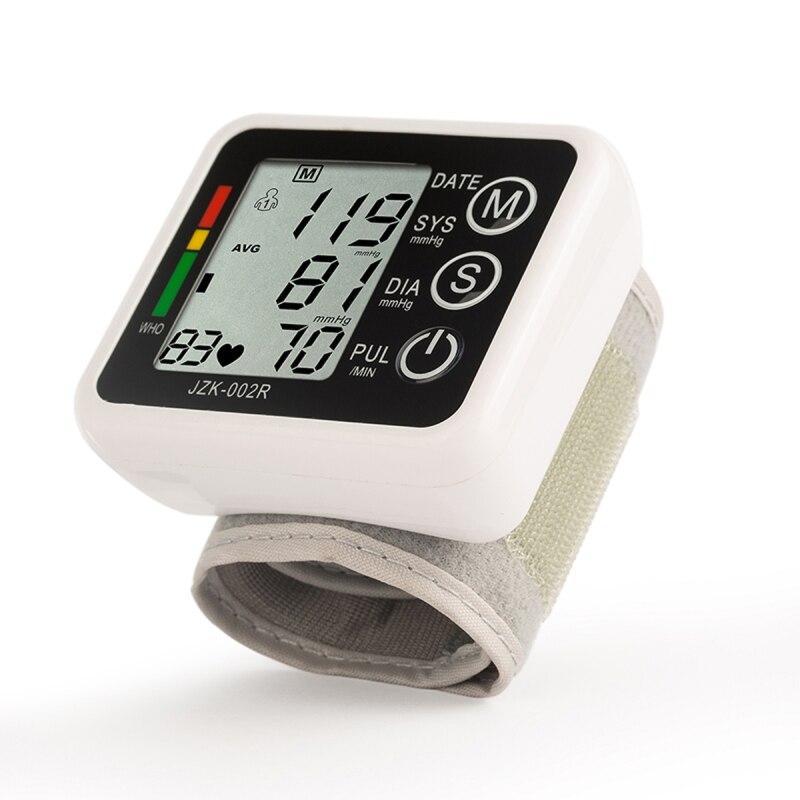 Medische Digitale Pols Bloeddrukmeter Pols Bloeddrukmeter Tensiometro Bp Tonometer Arteriële Druk Hartslag Meter: No plastic case