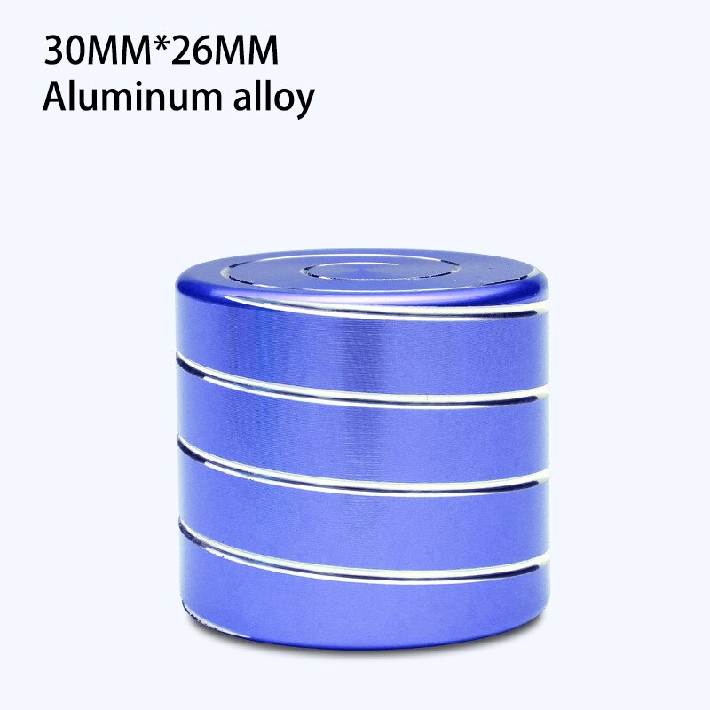 Giroscopio cilíndrico giratorio de descompresión para adultos, juguetes giratorios para oficina, juguete para aliviar el estrés, , novedad: Blue