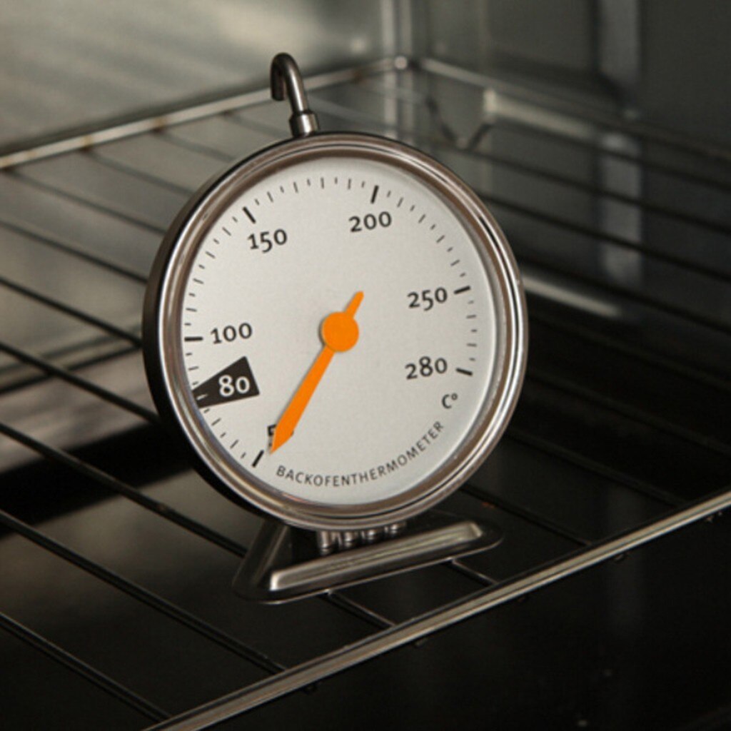 Food Meat Temperature Stand Up Dial Oven Thermometer Stainless Steel Gauge