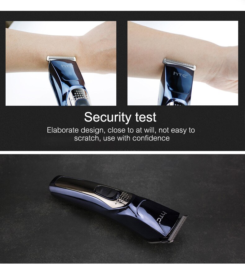 HTC AT-228B Hair Clipper Haircut Trimmer Adjustable Electric Hair Shaver Razor Salon Adult Children Chargeable