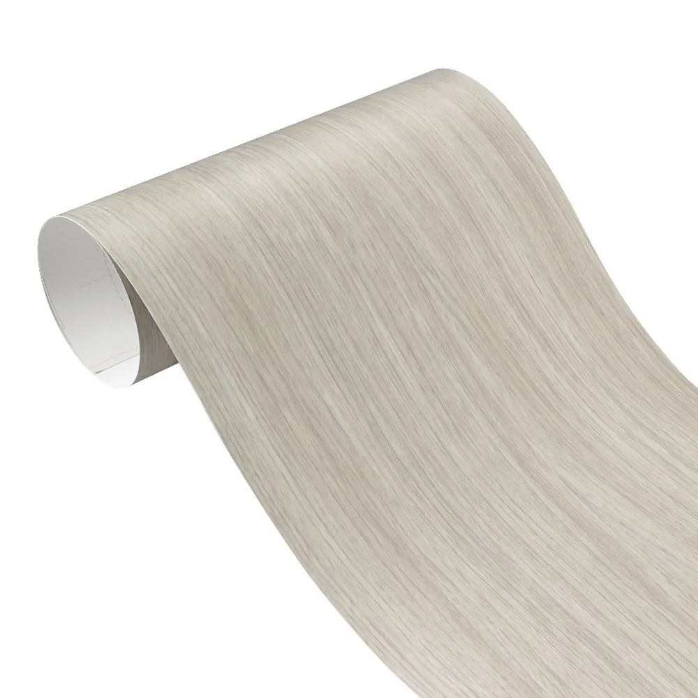 60x500cm Matte Self-adhesive Wood Grain Textured Vinyl Film Car Wrap PVC Waterproof Auto Internal Decoration Car Sticker Styling: Brown