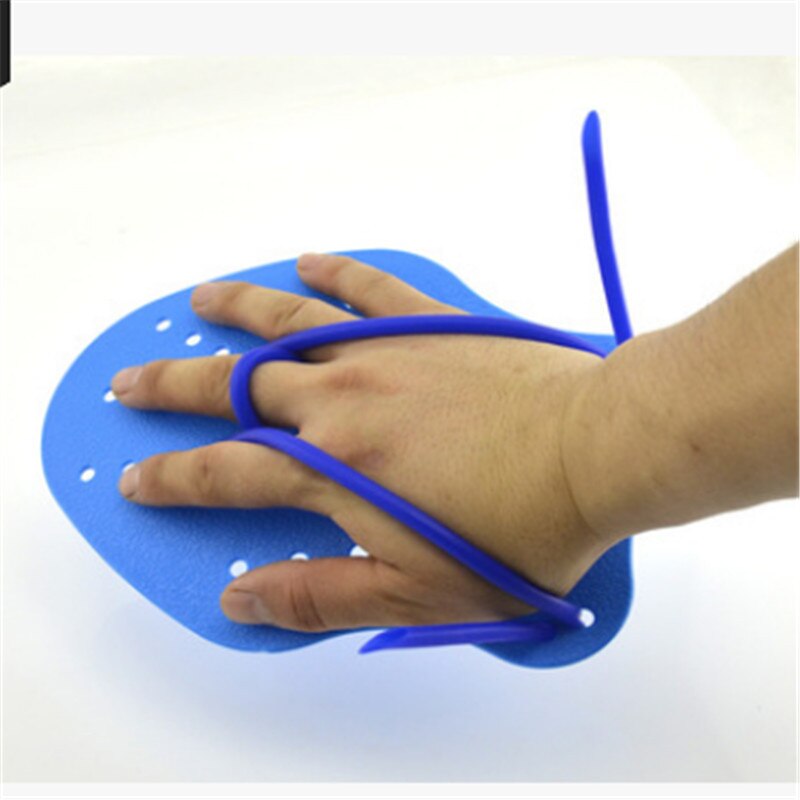 Zwempeddels verstelbare pvc siliconen duikhandpeddel zwemvliezen handschoenen