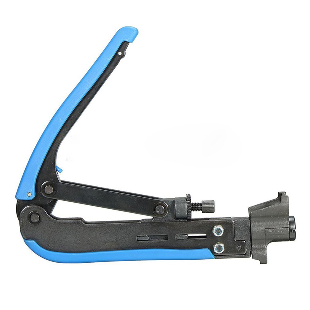 Coaxial Cable Crimper Compression Tool Wire Crimper Plier Crimping Tool For RG59 RG6 RG11 Cable F Coaxial Connectors Cable
