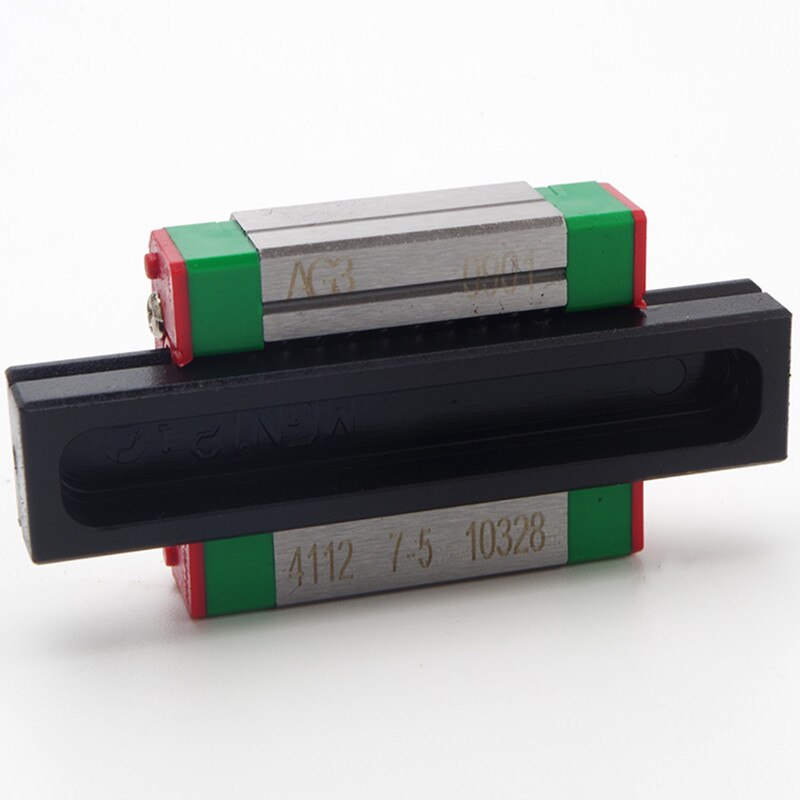Hiwin-riel de guía lineal MGNR12 Original, 150, 200, 250, 300, 330, 350, 400, 450, 500mm, 1 pieza, MGN12C, carro de bloques cnc de 12mm, 1 ud.