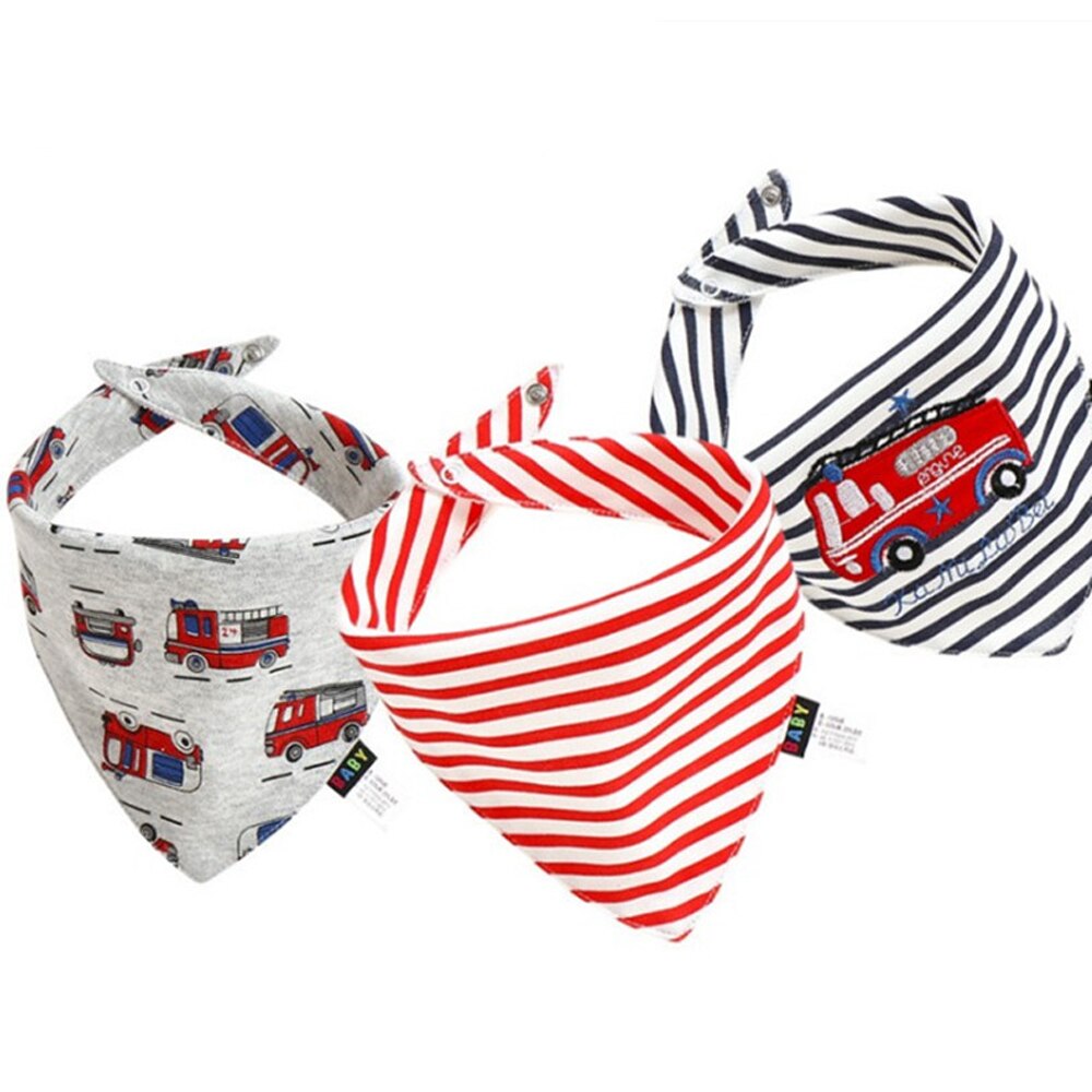 3 pz/lotto infantile Delle Ragazze Dei Ragazzi Asciugamano saliva Bavaglini Bandana Sacco di Cotone Multi-stile Del Fumetto Babadores: 6