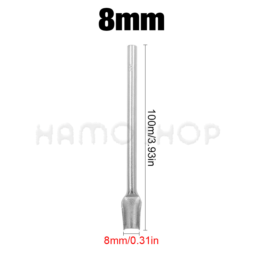 Punzón cortador semicircular, herramientas artesanales de cuero, herramientas artesanales hechas a mano, punzón en forma de arco para correa de cinturón, herramientas de cuero DIY, 1 ud.