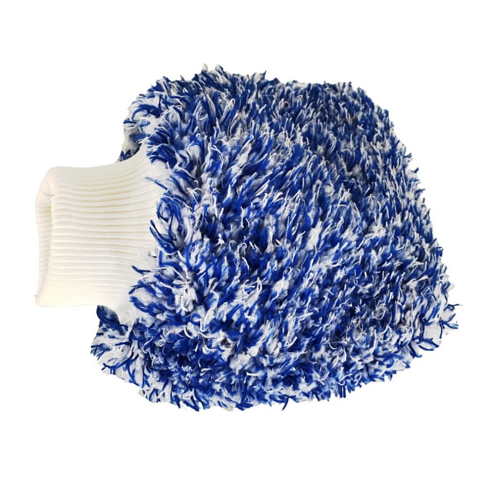 Soft Absorption Glove High Density Car Cleaning Ultra Soft Easy To Dry Auto Detail Microfiber Madness Wash Cloth