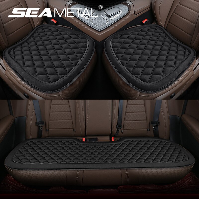Funda de asiento de coche Universal 3D, cojín de asiento de vehículo, almohadilla de protección de Banco delantero y trasero, Protector de asiento de coche antideslizante para coche de 5 asientos