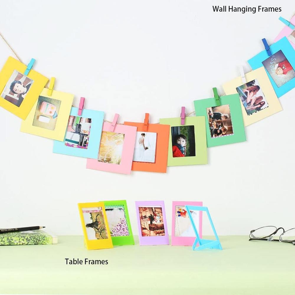 40 stk kamera tilbehørssett med pu tilfelle fotoramme album klistremerker stropp til fujifilm instax mini 11 umiddelbar kamera