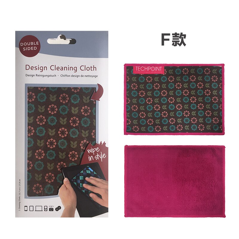 Reinigingsdoekje Voor Mobiele Telefoons En Tablet Scherm Doekjes Krasvrij Bril Vegen Doek Microfiber Dubbelzijdig servet: F