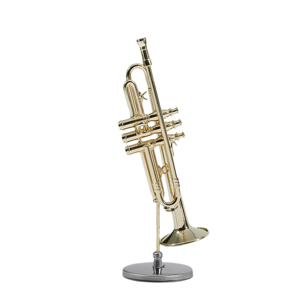 Mini Trumpet A Good For Child Mini Trumpet Musical Instrument Model For Kid Mini Trumpet with Case