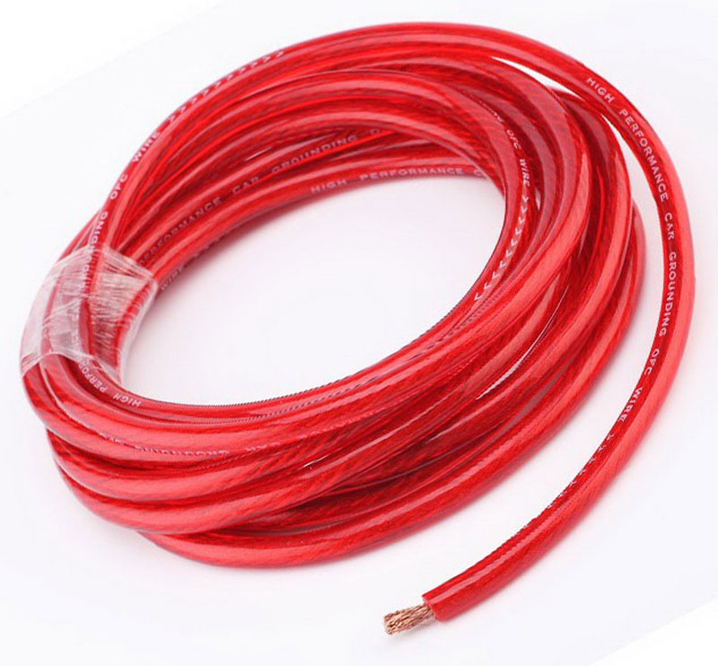 1500W 4GA Car Audio Wires Cable 4GA Power Cable Installation Kit 60 AMP Fuse Holder Amplifier Subwoofer Speaker Whole