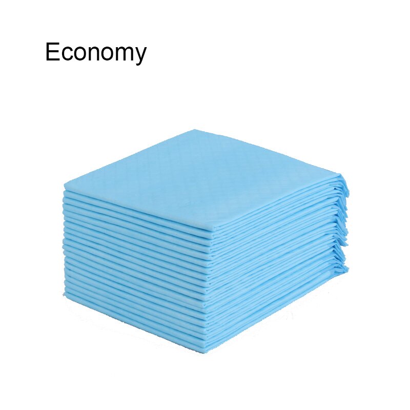 Tragbare Einweg Pet Windeln Matte Pad Wasserdicht Hunde Katze Bett Dicht Urin Pad Matten Saugfähigen Tier Reise Haustier Pee Windel: Economy / 33x45cm-100pcs