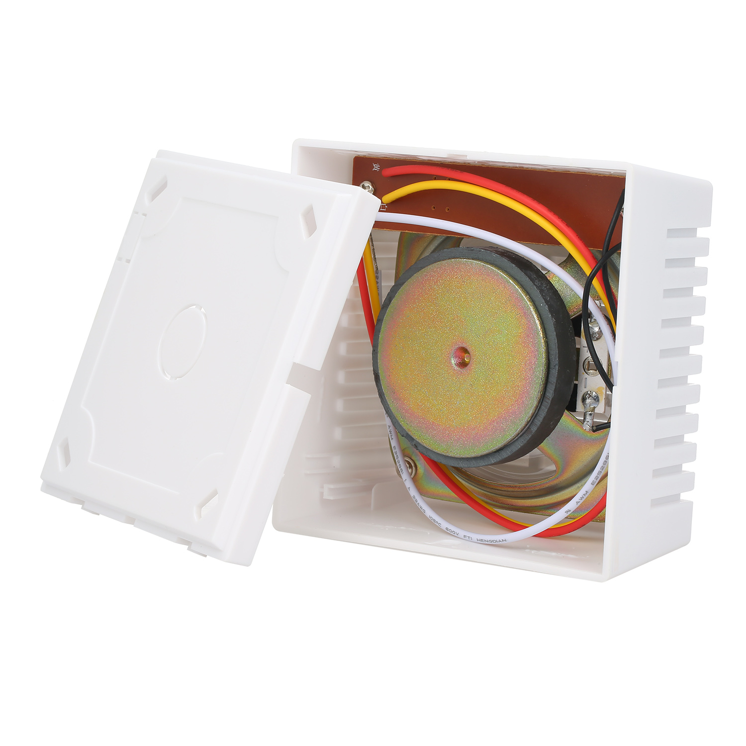 External Wired Siren 105 dB Prompt Alert Alarm Dual Tone Indoor Siren for Home Security Alarm System