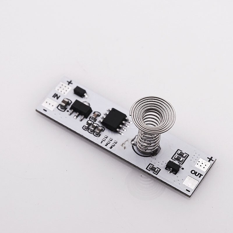 Touch Sensor Switch Dc 12V Capacitieve Coil Voorjaar Schakelaar Led Dimmer Schakelaar 9-24V 30W 3A Voor Smart Home Led Light Strip