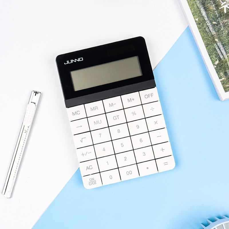 Student Solar Calculator Handwriting Pad Learning Office Calculator Handwriting Pad Portable Electronic Calculator