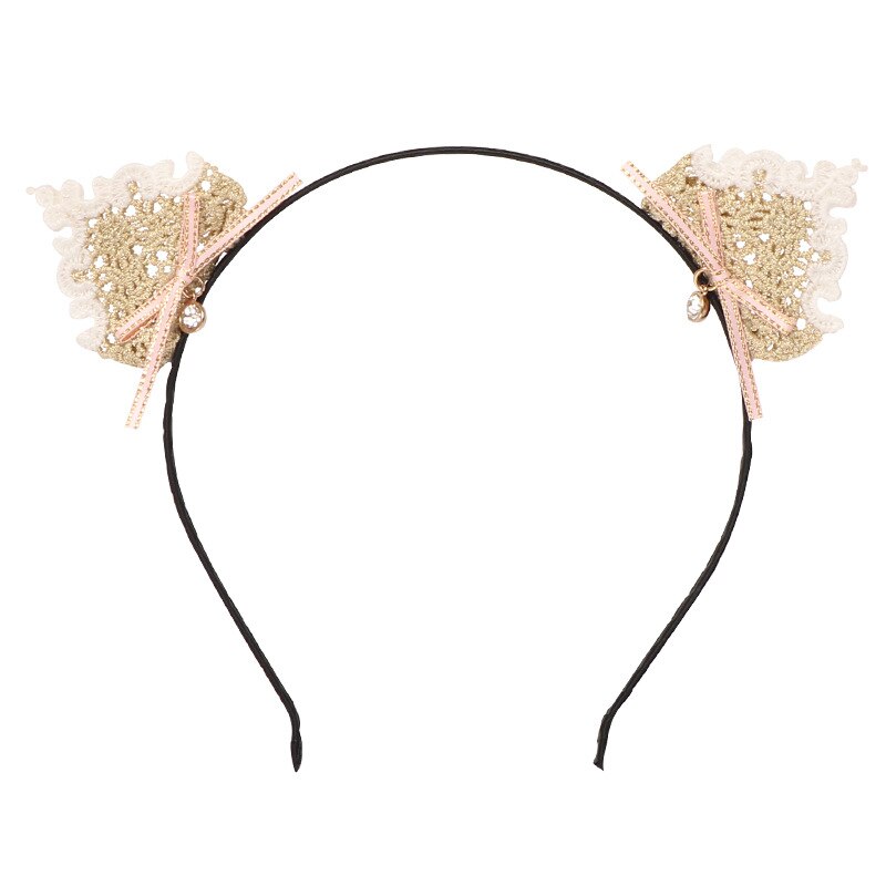 Leuke Meisjes Lolita Accessoires Retro Kant Haarspelden Hoofdbanden Chouchou Prinses Hoofddeksels Kids Haar Accessoires