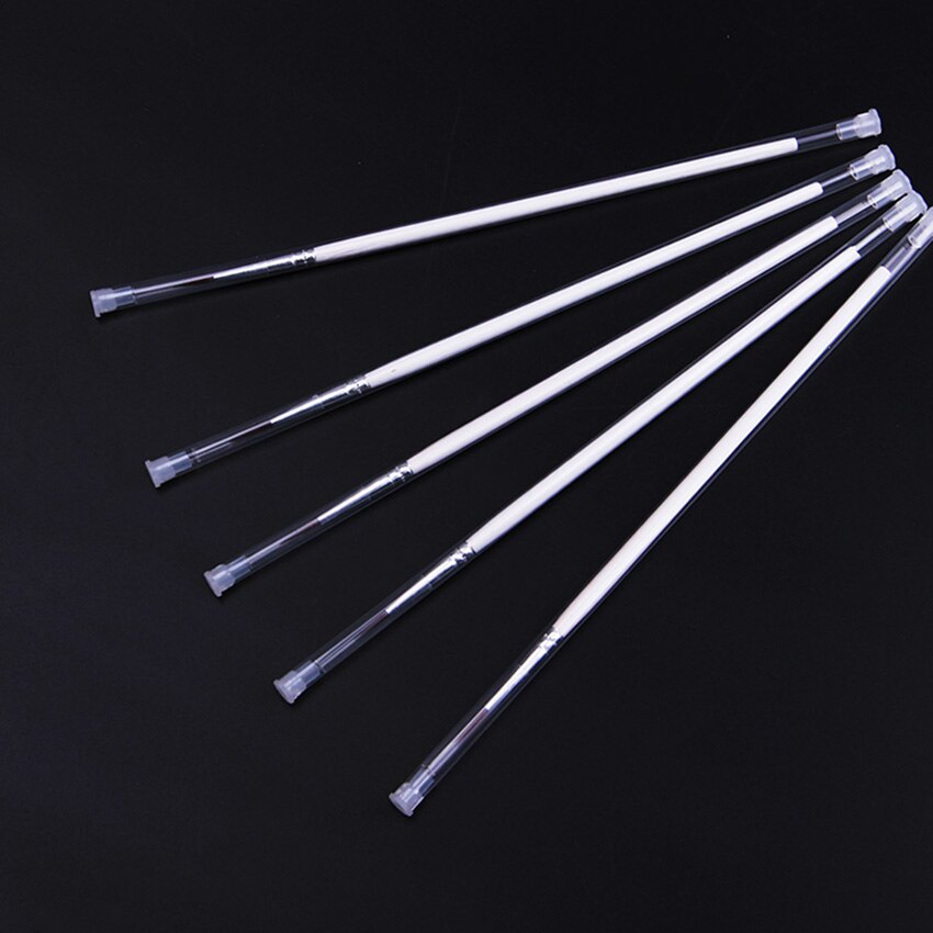 Pincel fino para dibujo de acuarela, punta redonda, material de papelería para estudiantes, suministros de arte, 5 uds.