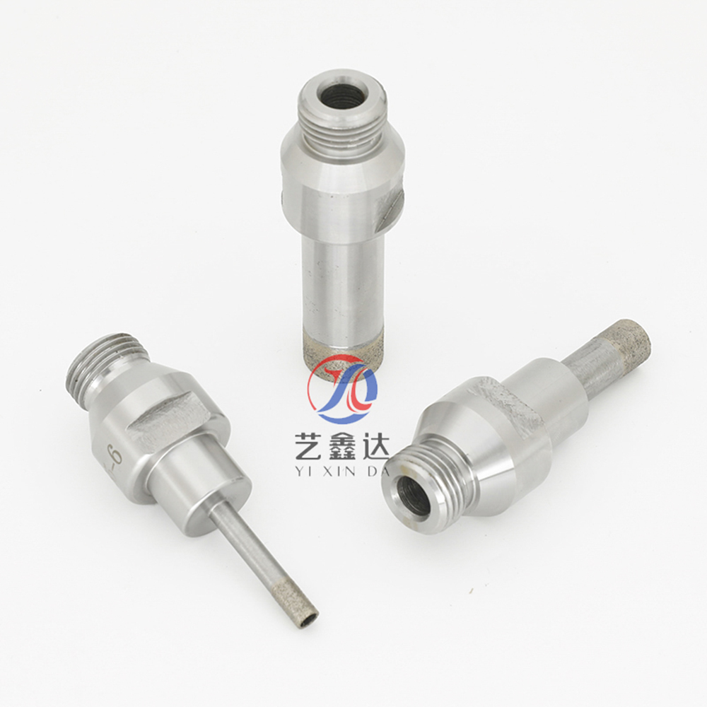 Sintered Diamond Core Drill Bit For Glass Poreclain Tile Belgium Thread Mount 1/2 Glass Drilling Machine