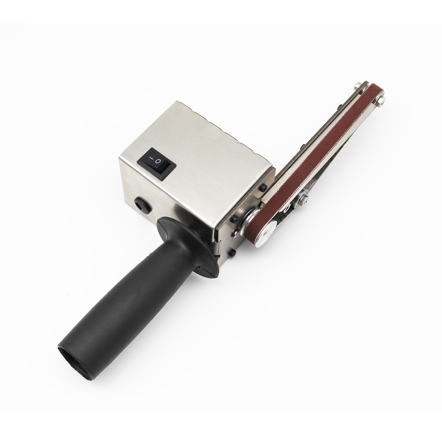 Angle Grinder Mini DIY Sander Sanding Belt Adapter Grinding Machine Bandfile Belt Head Sander 7 Levels of Speed