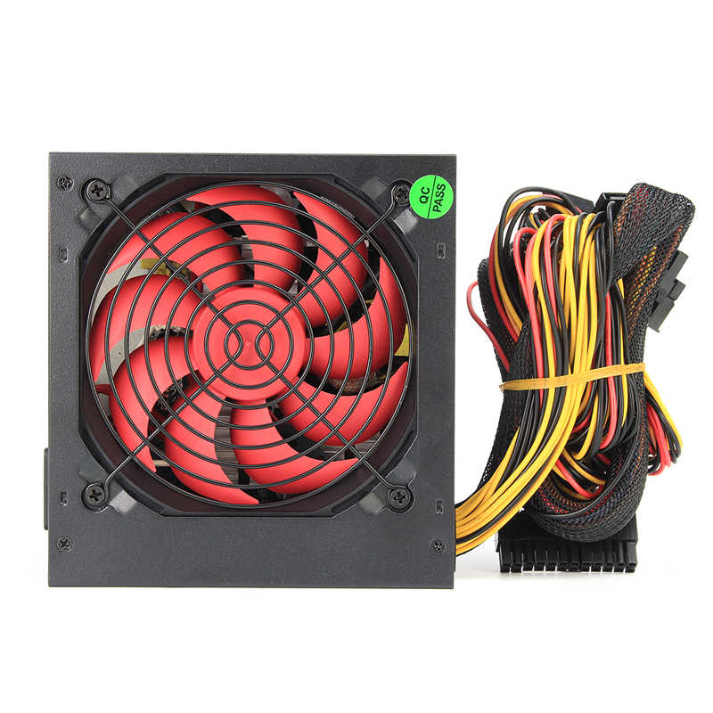 800W 12V ATX Computer Power Supply 12CM Fan 80/Gold 20/4PIN For Intel AMD PC